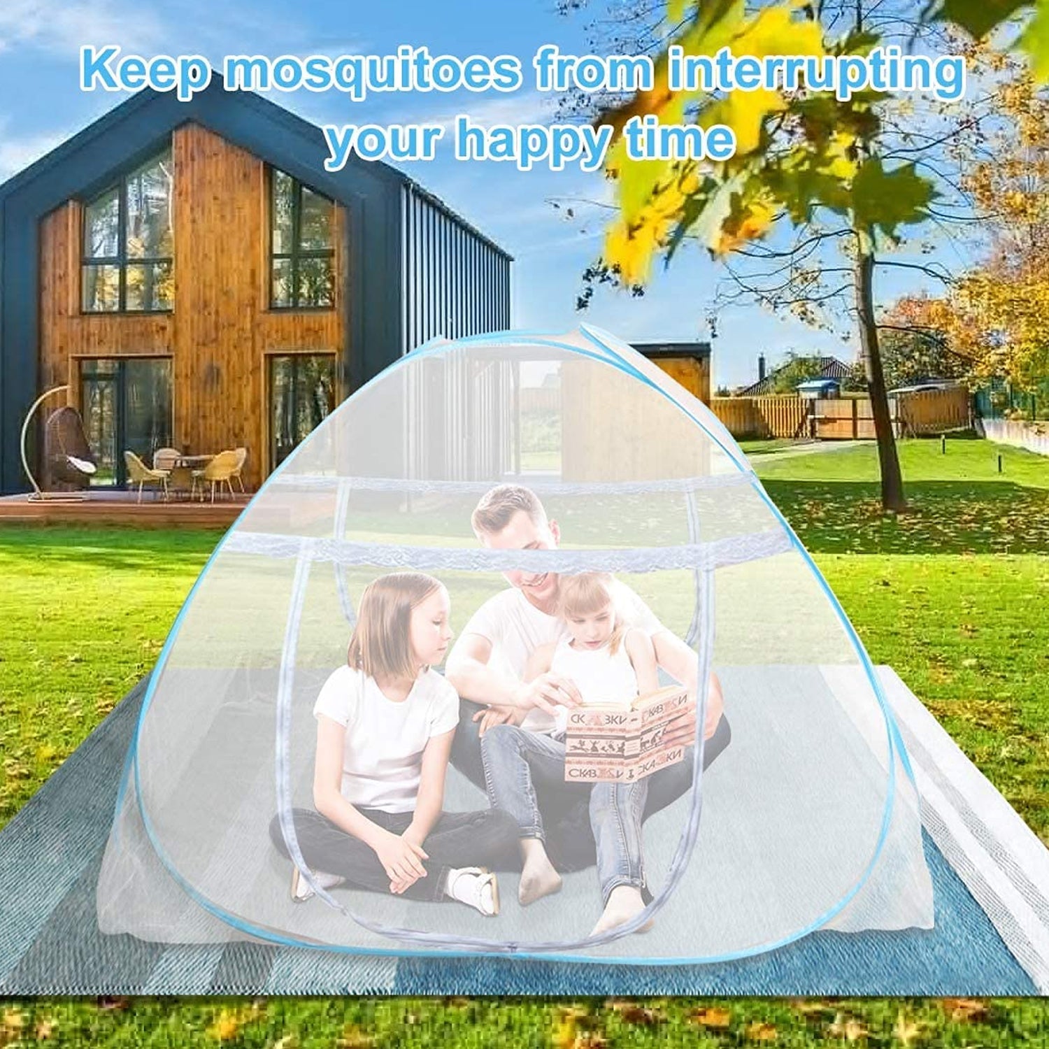 Premium Polyester Foldable Mosquito Net Tent (100 Cm Long / 1 Pc) Premium Polyester Foldable Mosquito Net Tent (100 Cm Long / 1 Pc)